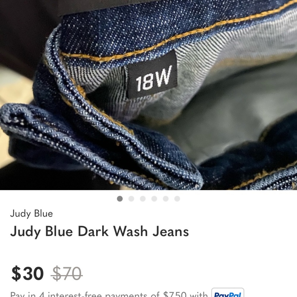 Judy Blue Indigo Women's Jeans - Picture 9 of 14